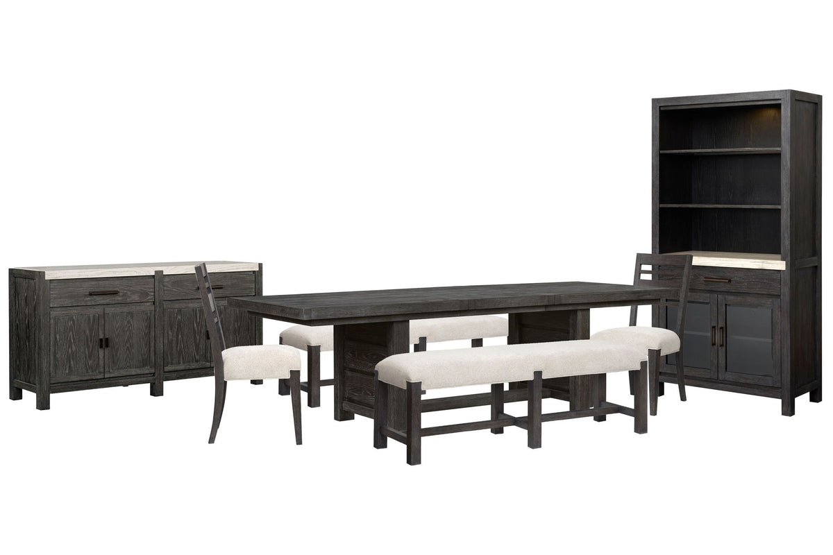 Plum Creek - Trestle Dining Table Set