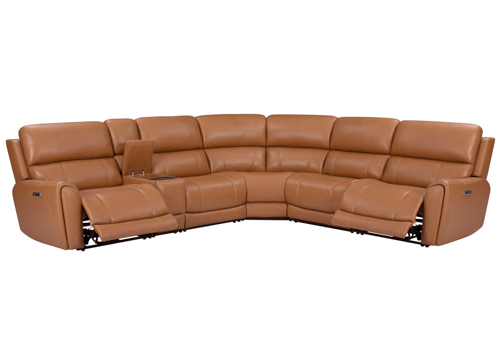 Hancock - Zero Gravity Power Reclining Sectional With Power Adjustable Headrests