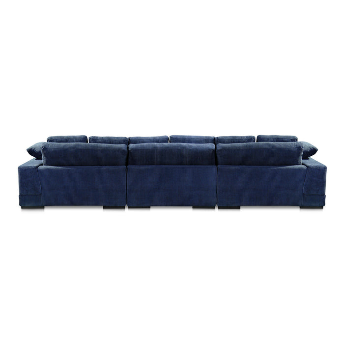 Plunge - Large Sectional - Navy