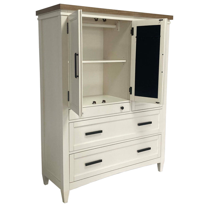 Americana Modern Bedroom - Door Chest - Cotton