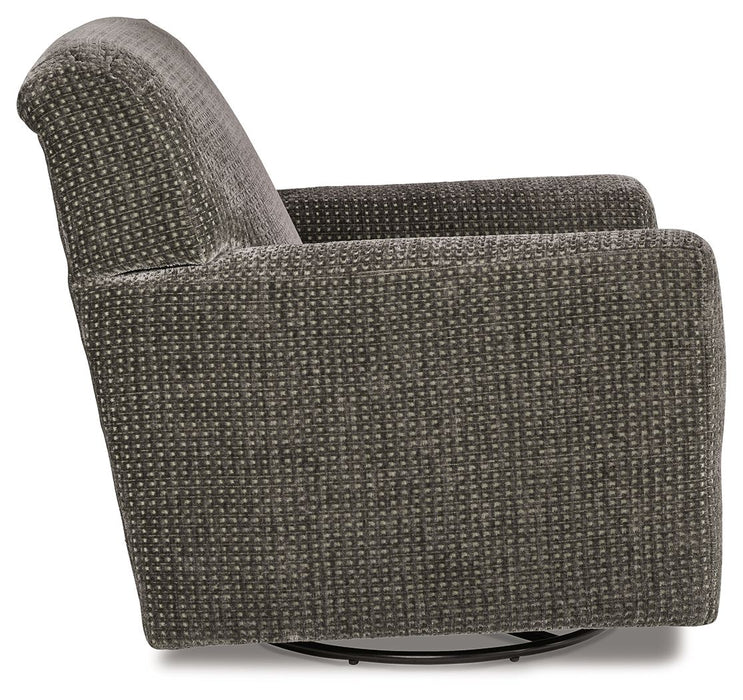 Herstow - Swivel Glider Accent Chair