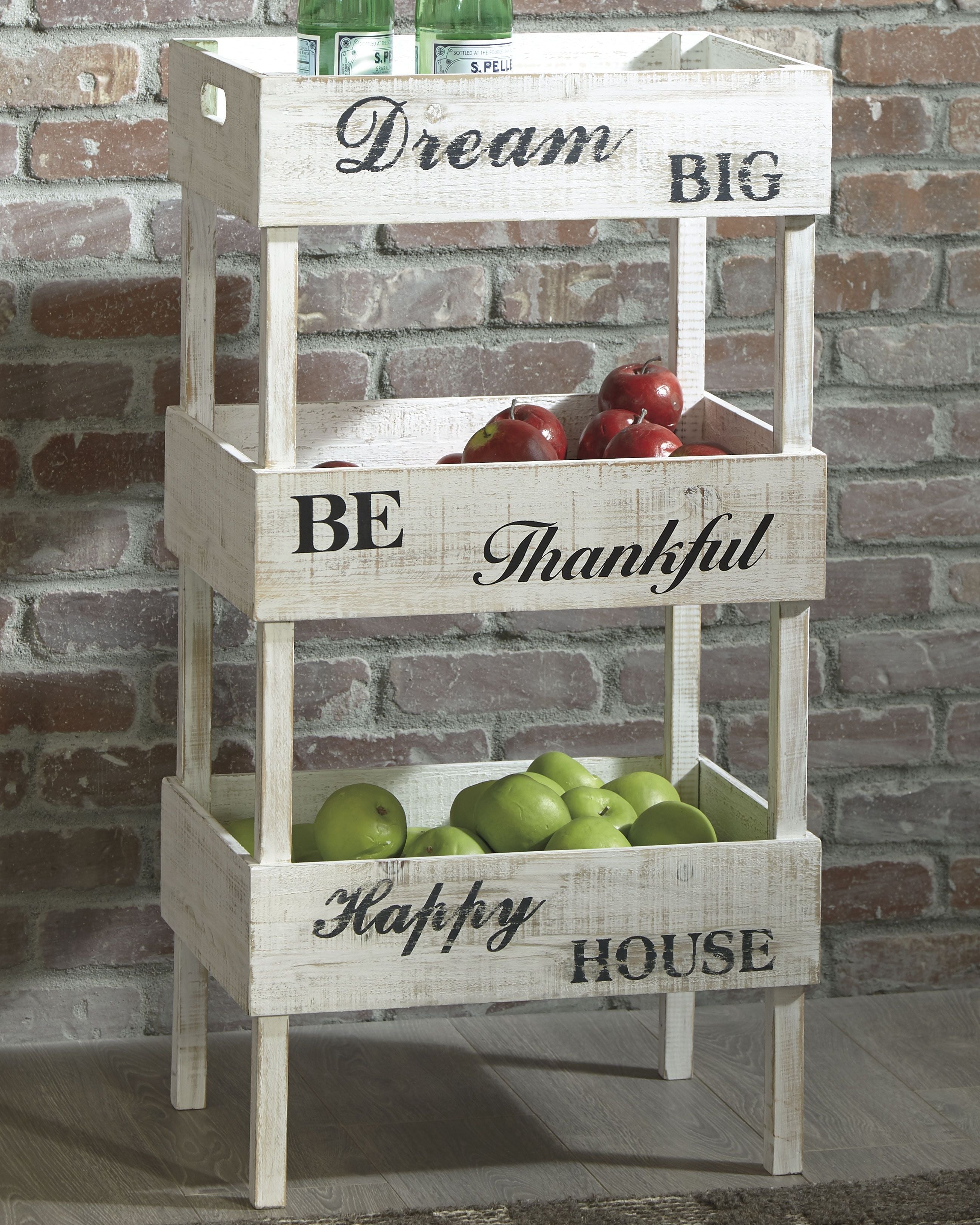Yulton - Storage Shelf - Antique White