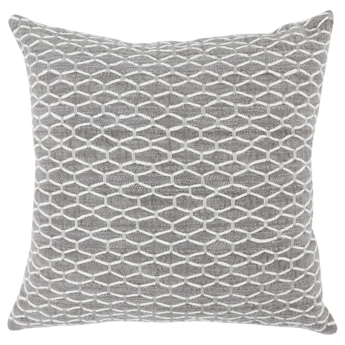 Intrigue - IN Neville Pillow - Gray