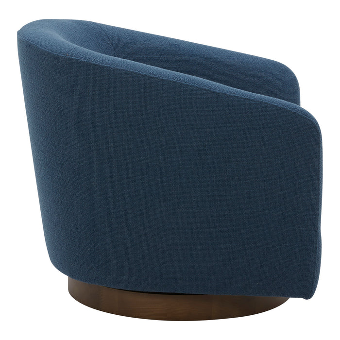 Oscy - Swivel Chair - Dark Atlantic