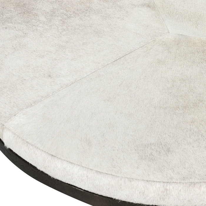 Bose - Hide Round Coffee Table - Ivory