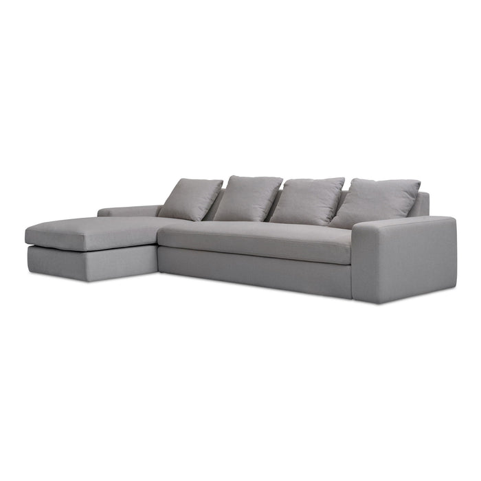 Thomas - Left Sectional - Gray