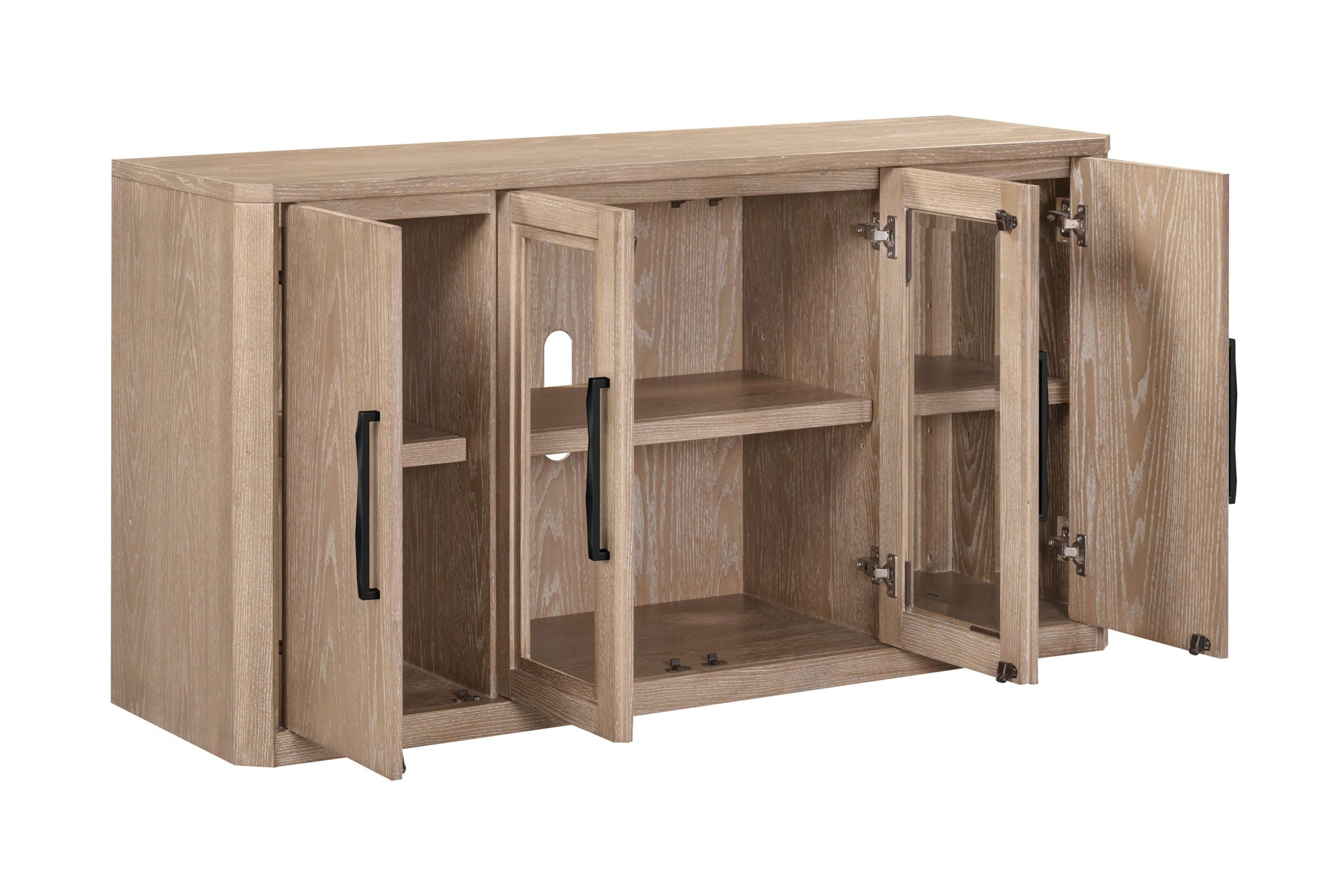 Breckenridge - 56" TV Console - Medium Brown