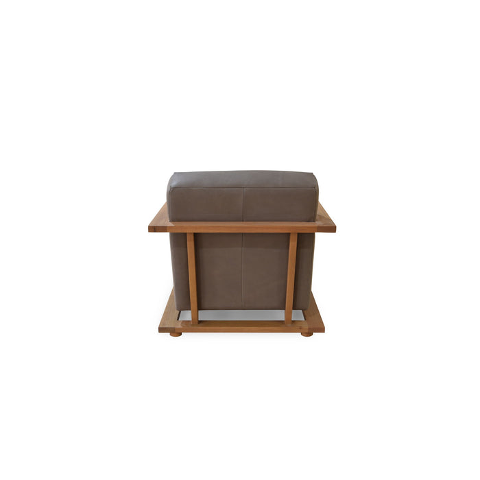 Eckersley - Lounge Chair - Cool Brown
