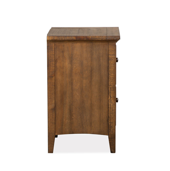 Bay Creek - Small Drawer Nightstand - Toasted Nutmeg