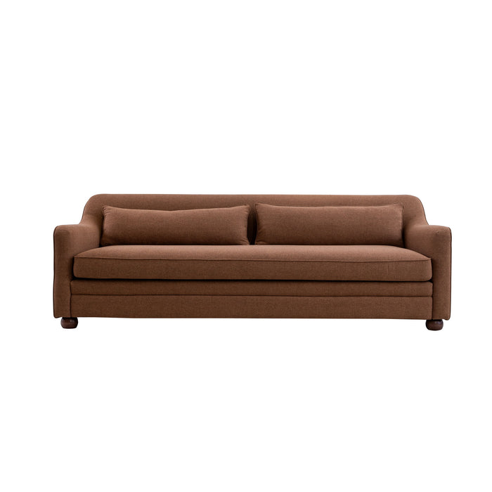 Amira - Stationary Sofa - Orange