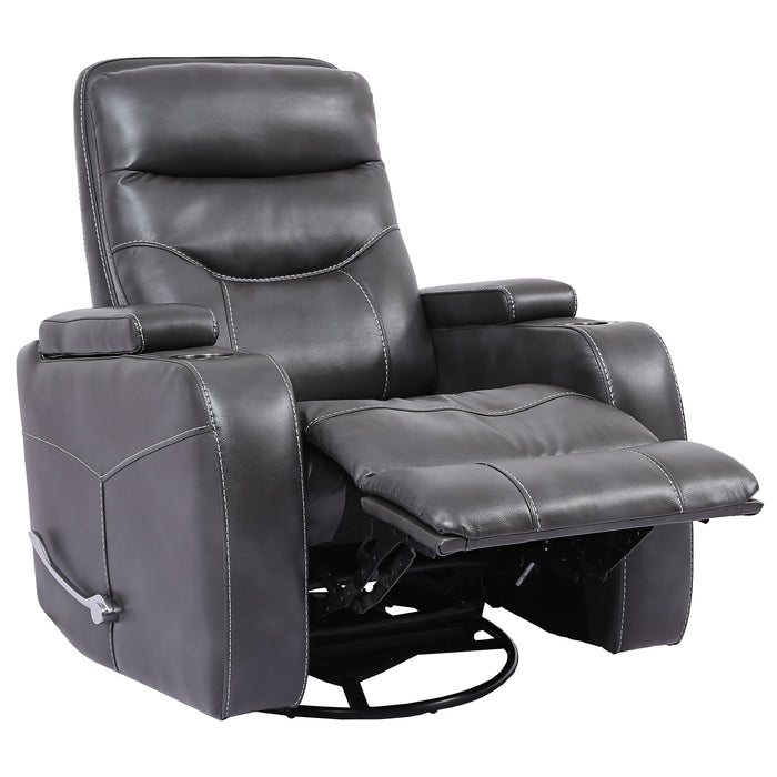 Origin Manual - Manual Swivel Glider Recliner - Flint