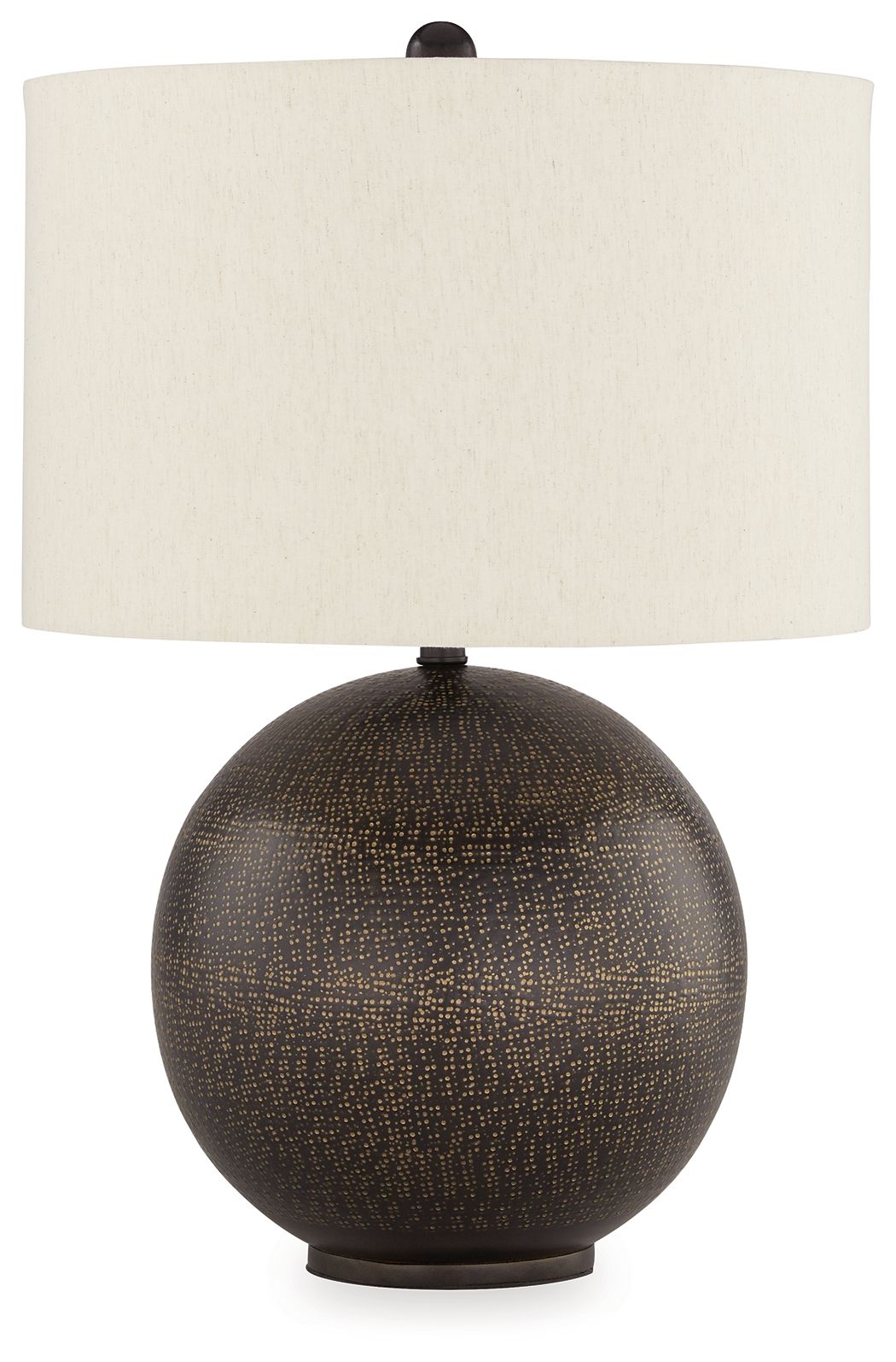 Hambell - Black / Gold Finish - Metal Table Lamp — NashCo Furniture