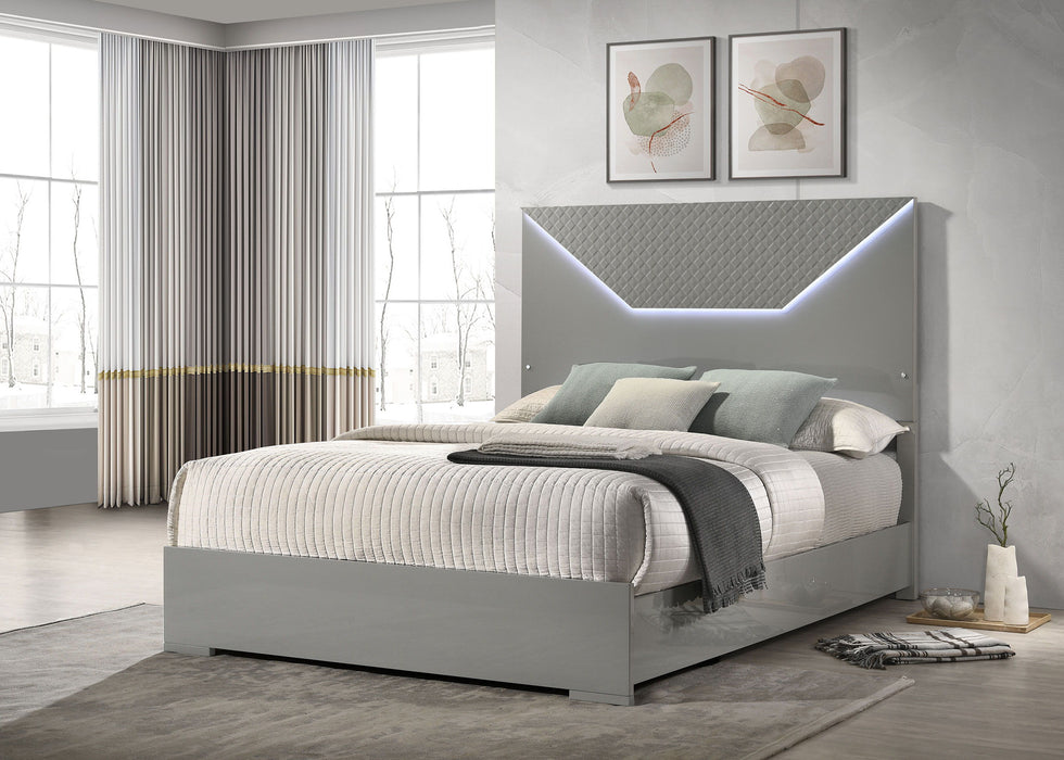 Ives - Panel Bed LED Headboard