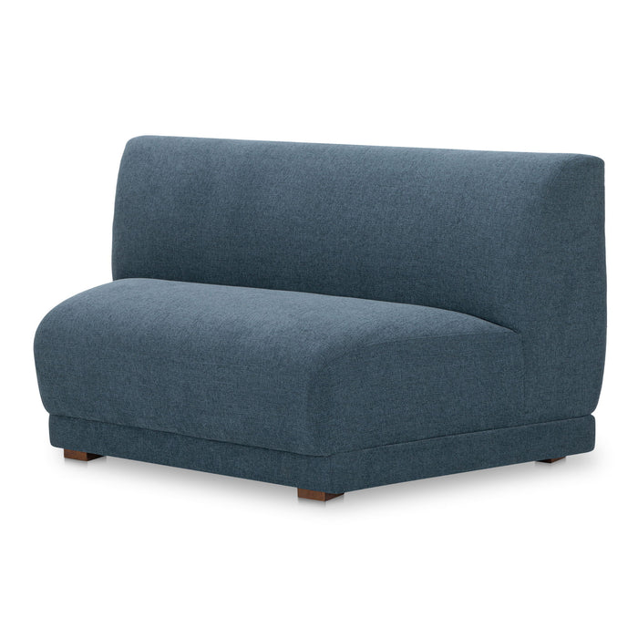 Fraser - Wedge Slipper Chair - Deep Blue