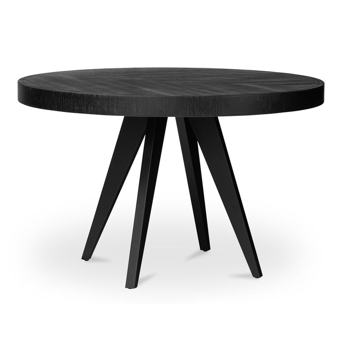 Parq - Round Dining Table - Black
