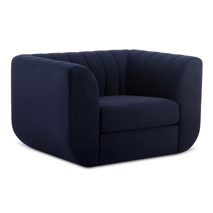 Rosy - Lounge Chair - Blue