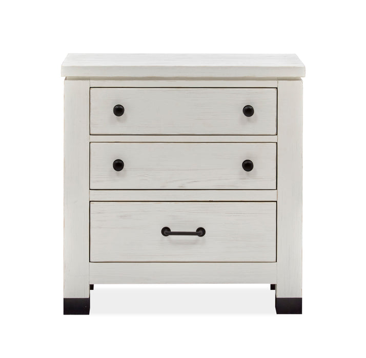 Harper Springs - Drawer Nightstand - Silo White