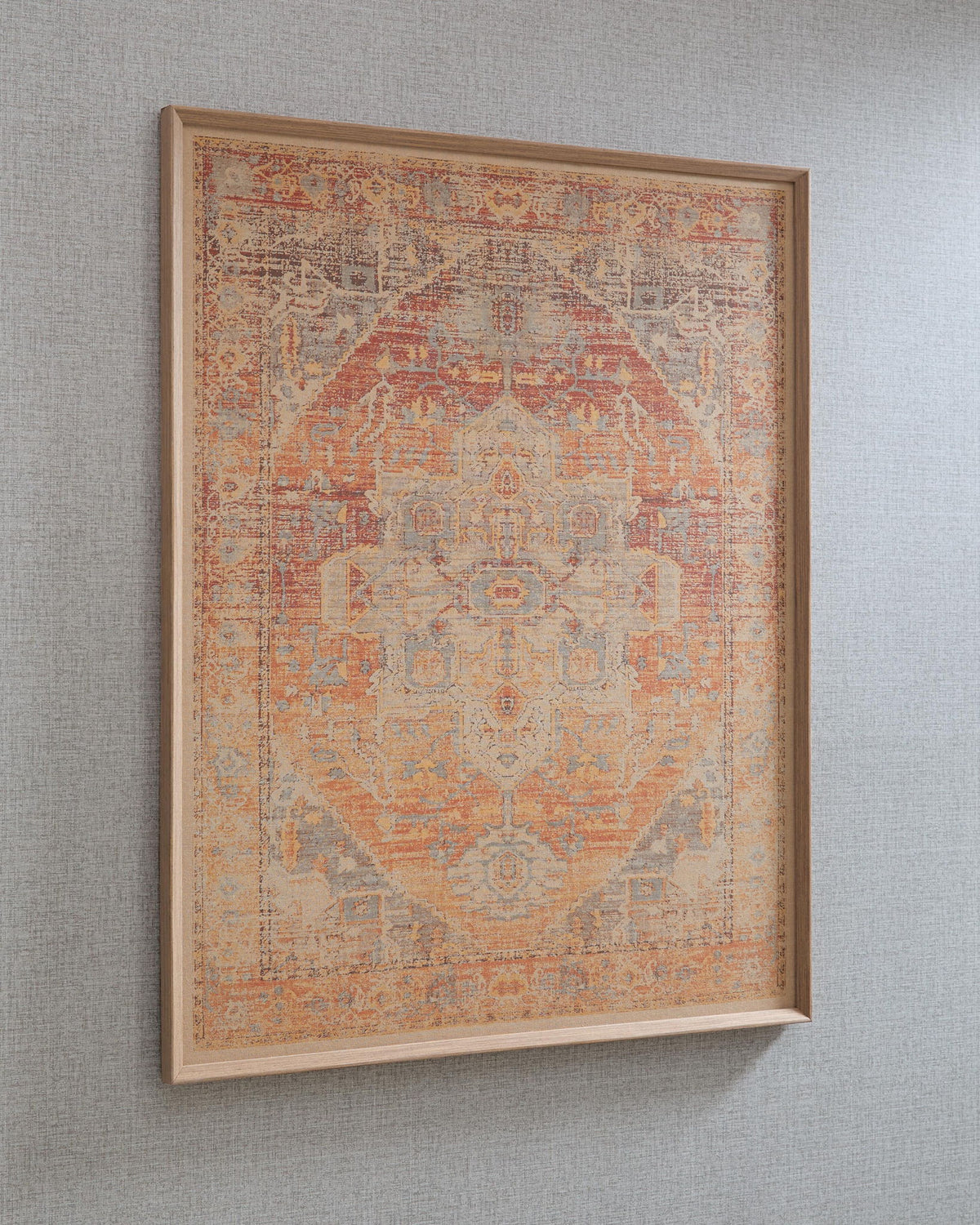 Kerrickson - Wall Art - Red / Orange / Blue