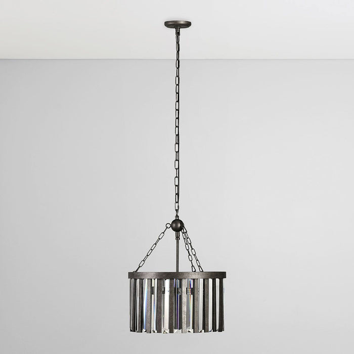 Olympia - Chandelier - Pewter