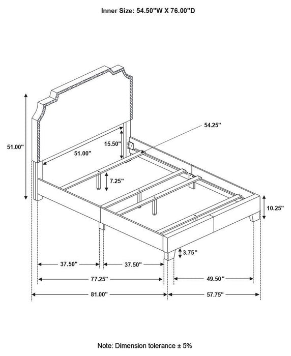 Tamarac - Upholstered Panel Bed