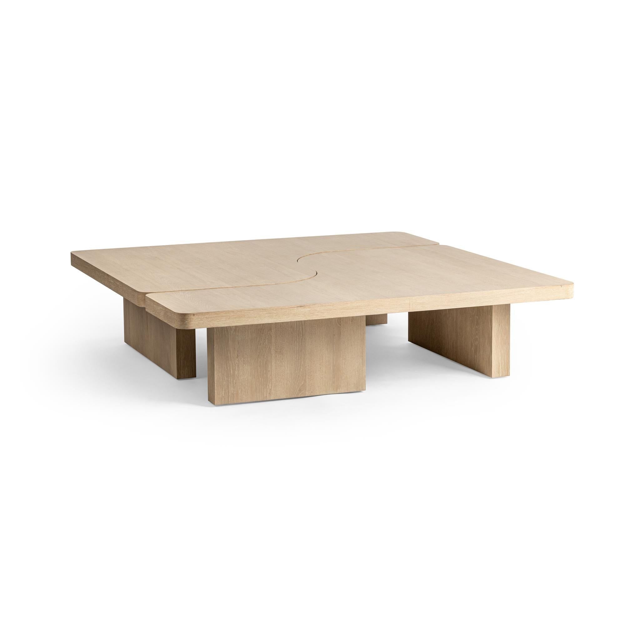 Melina - 2 Piece Coffee Table - Coastal Drift