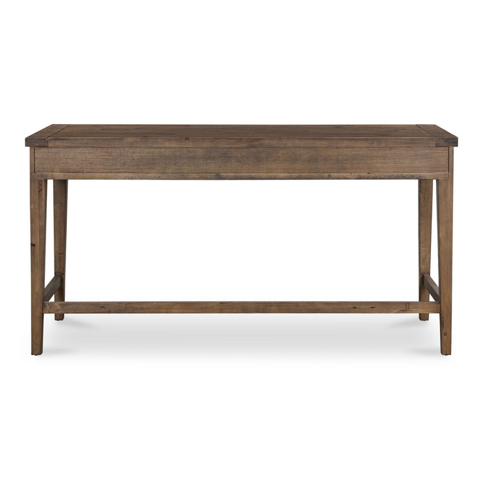 Liam - Desk - Aged Brown