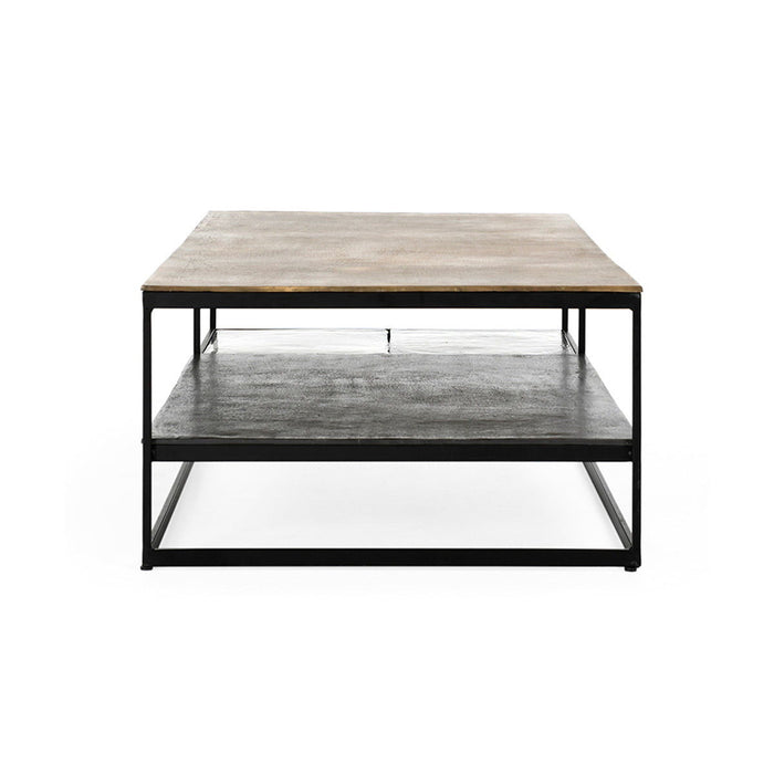 Remmy - Coffee Table - Bronze & Black