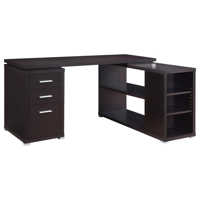 Yvette - 3-Drawer L-Shape Computer Desk