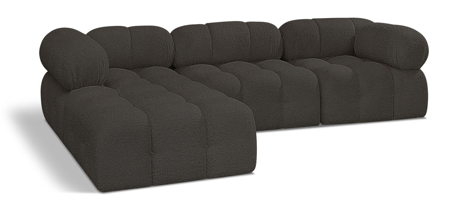 Ames - 4 Piece Fabric Modular Sectional