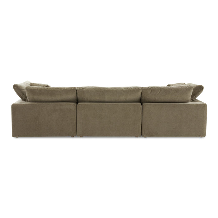 Terra - Modular Sofa Performance Fabric - Desert Sage