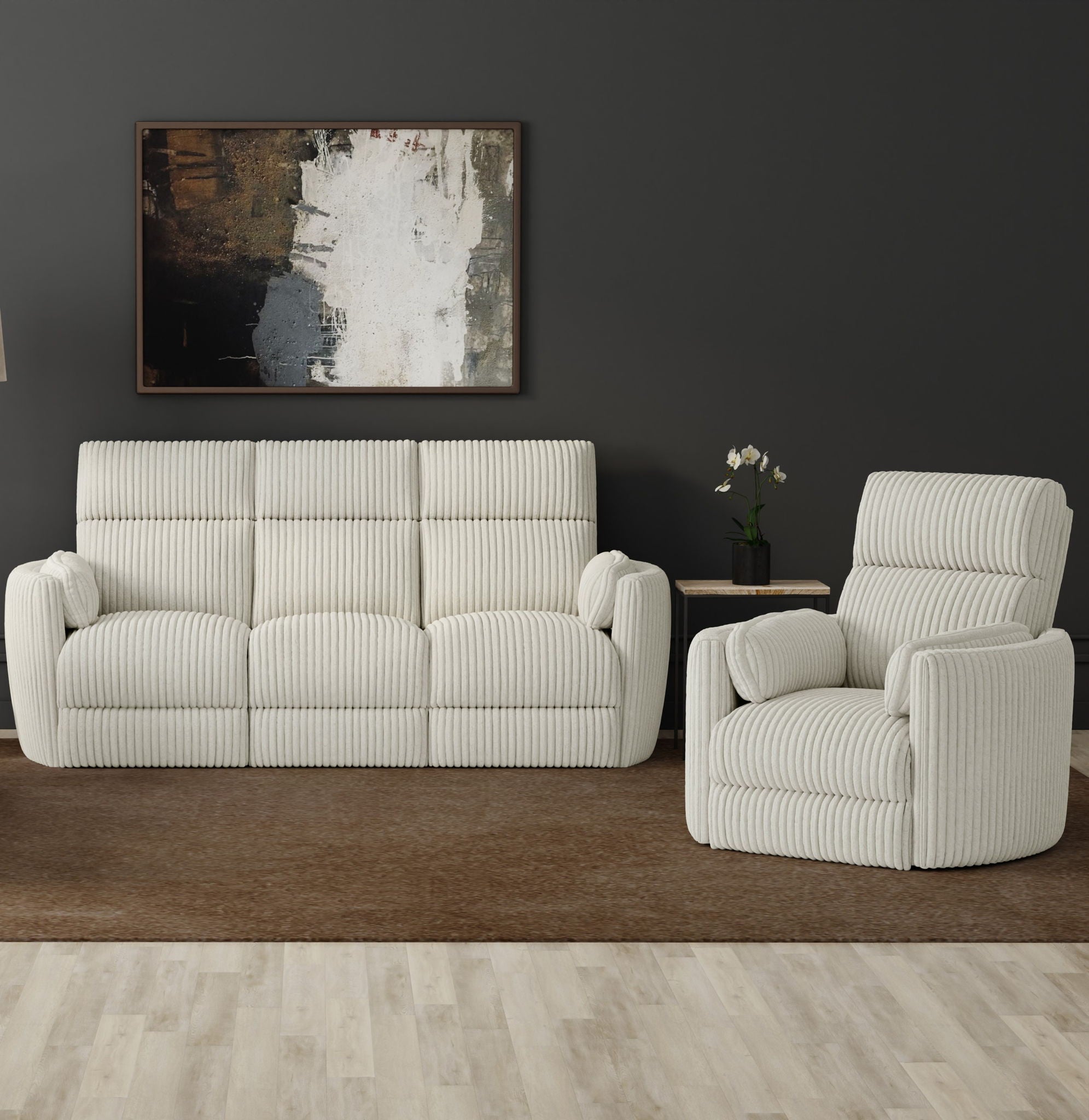 Radius - Power Reclining Sofa Set