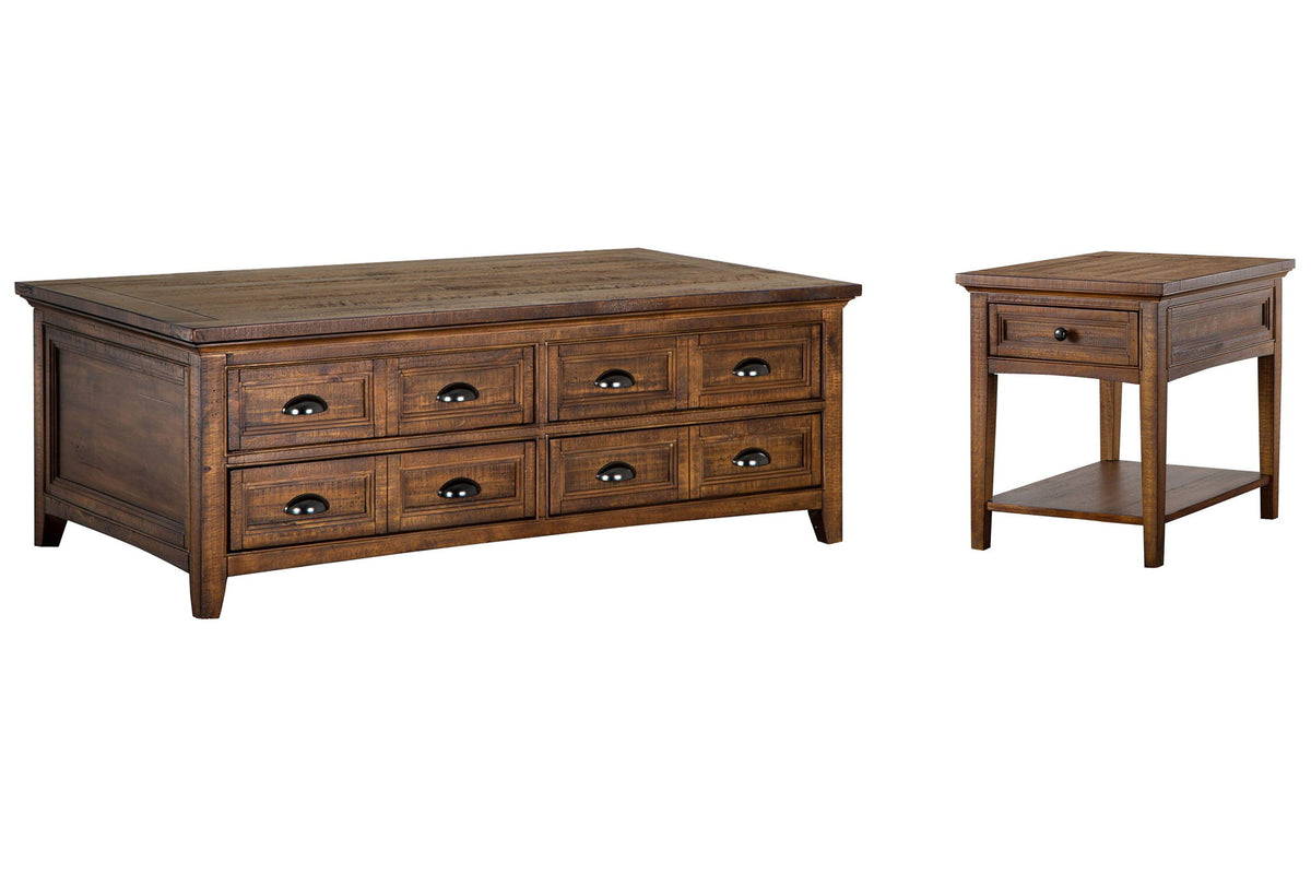 Bay Creek - Lift Top Storage Cocktail Table Set
