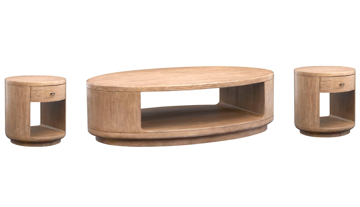 Sanford - Oval Cocktail Table Set
