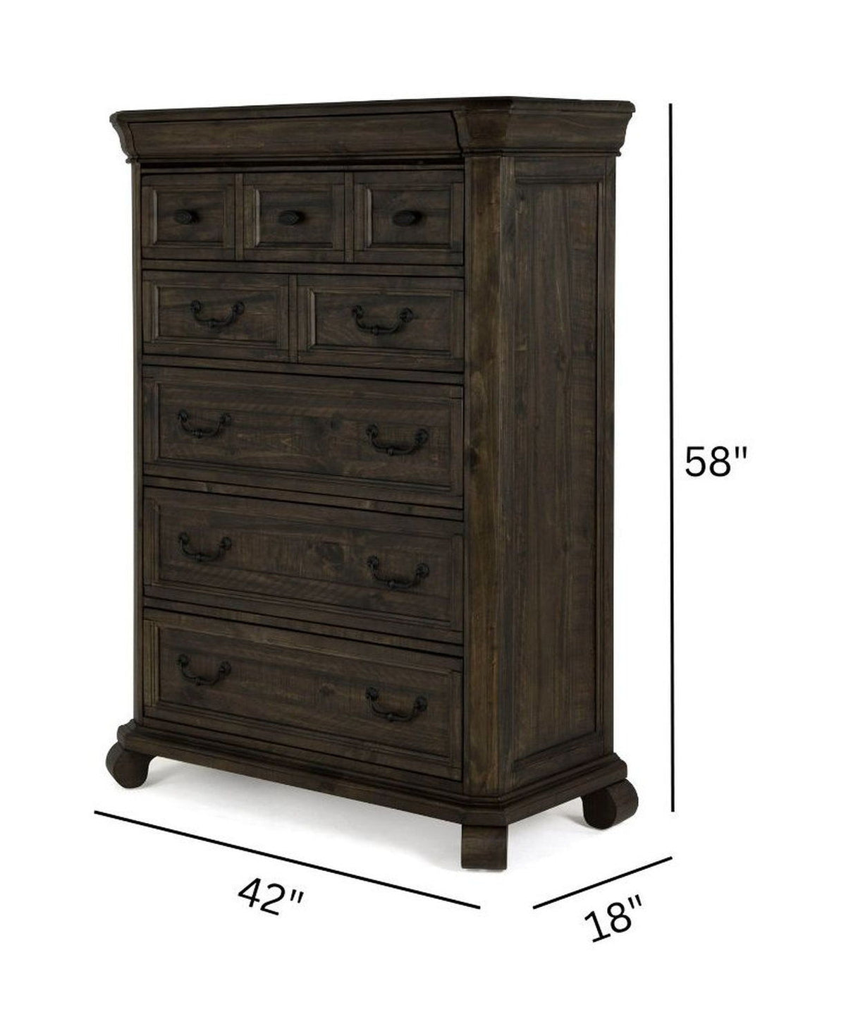 Bellamy - Drawer Chest - Peppercorn
