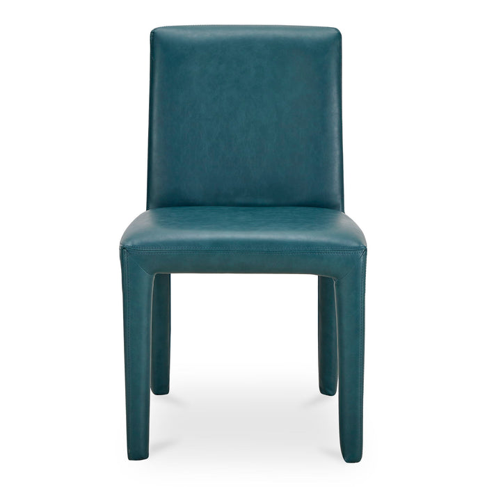 Monte - Vegan Leather Dining Chair (Set of 2) - Teal