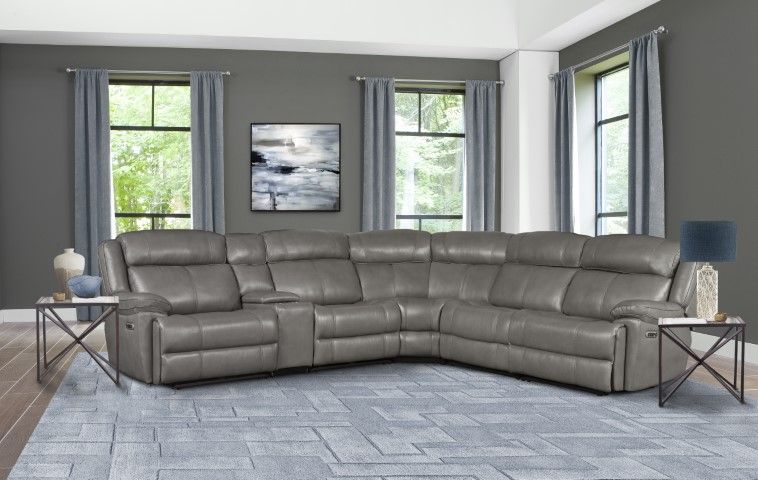 Eclipse - 6 Piece Modular Power Reclining Sectional