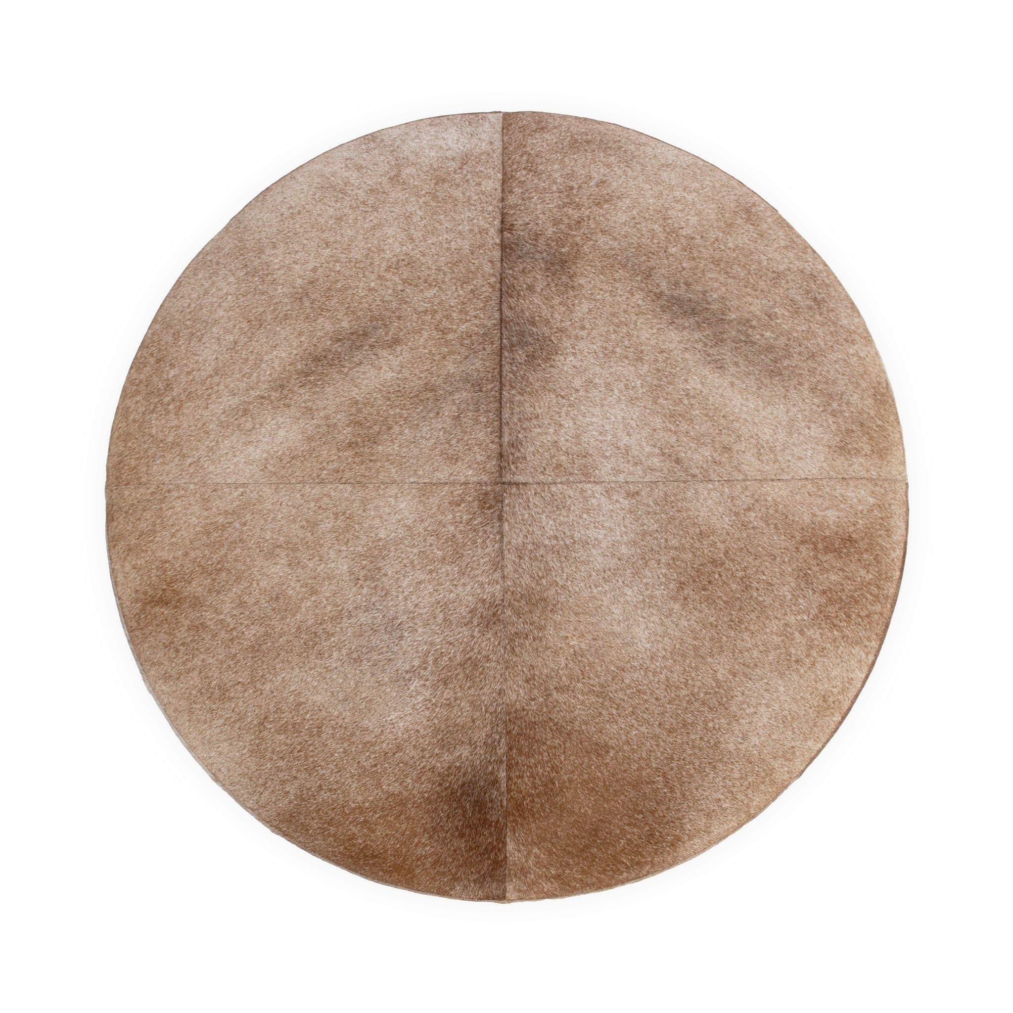 Andre - 40" Round Ottoman - Canyon Dust
