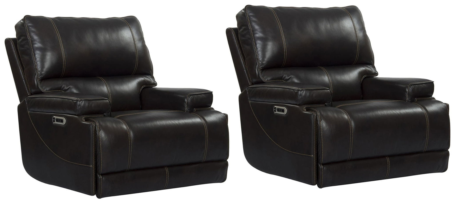 Whitman - Powered By Freemotion Cordless Power Recliner (Set of 2)