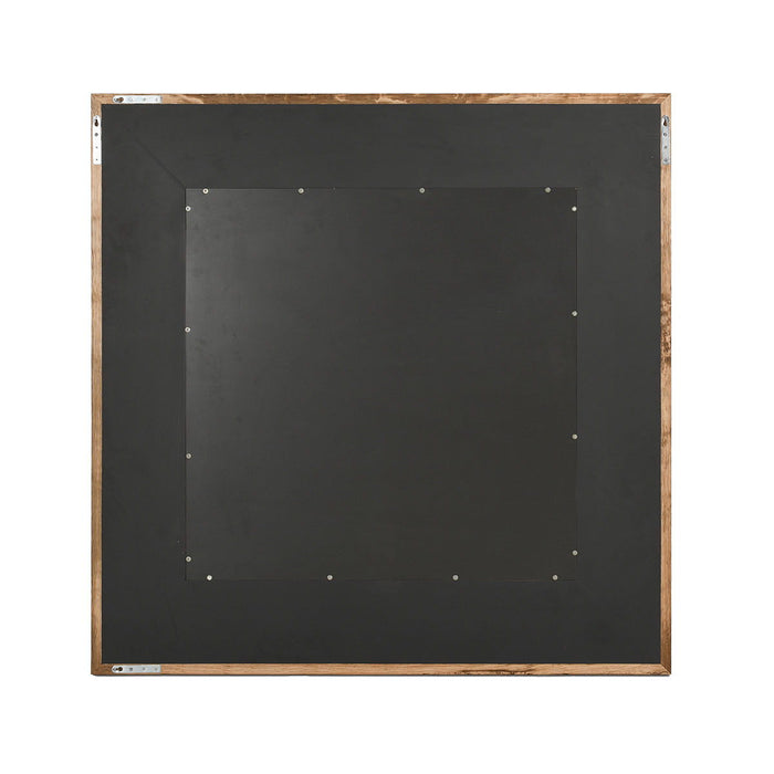 Santa Barbara - Square Mirror - Light Brown
