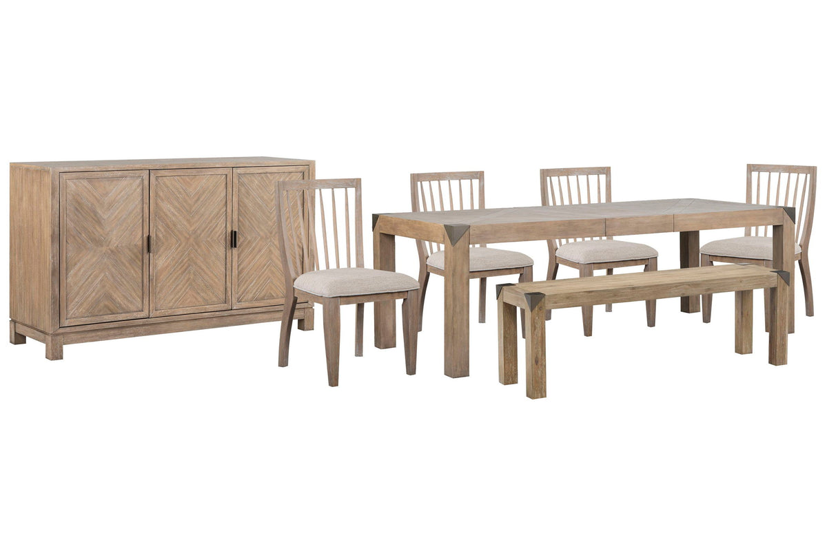 Ainsley - Extendable Rectangular Dining Table Set