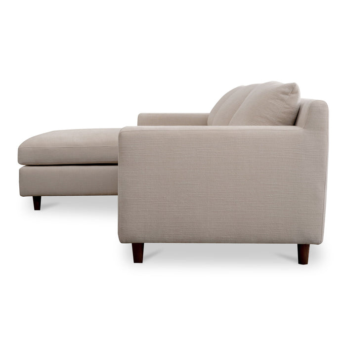 Hutton - Left Sectional - Beige