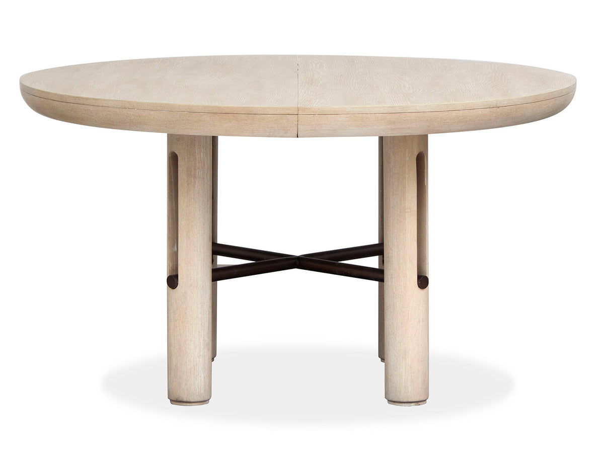 Sunset Cove - Extendable Round Dining Table - Sanibel Brown