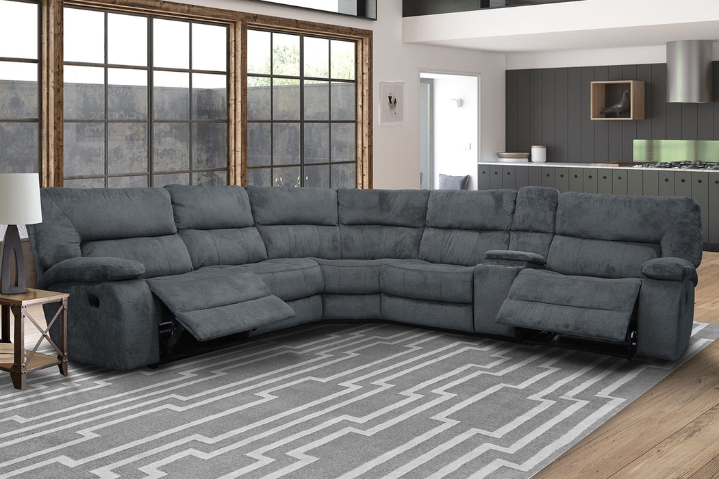 Chapman - 6 Modular Piece Manual Reclining Sectional