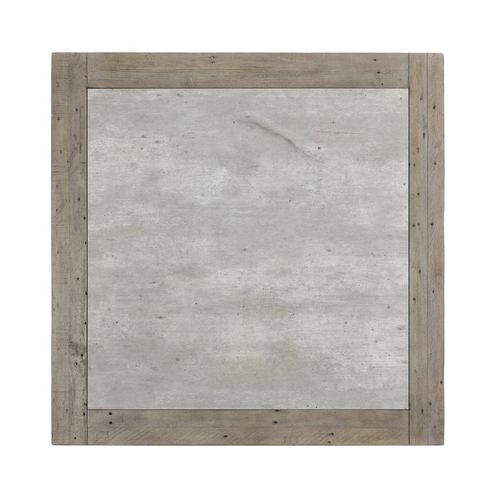 Stonebridge - Square Coffee Table - Distressed Gray