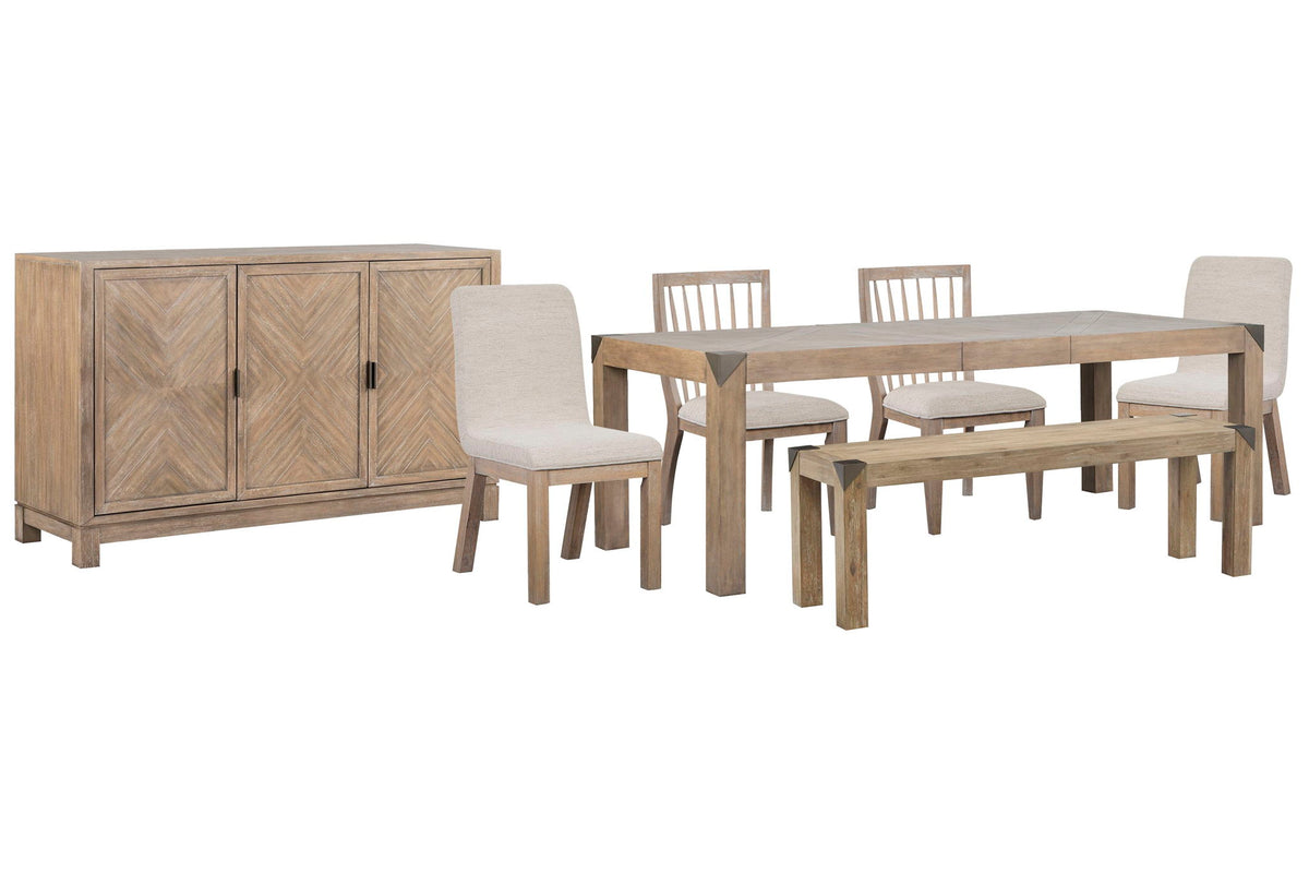 Ainsley - Extendable Rectangular Dining Table Set
