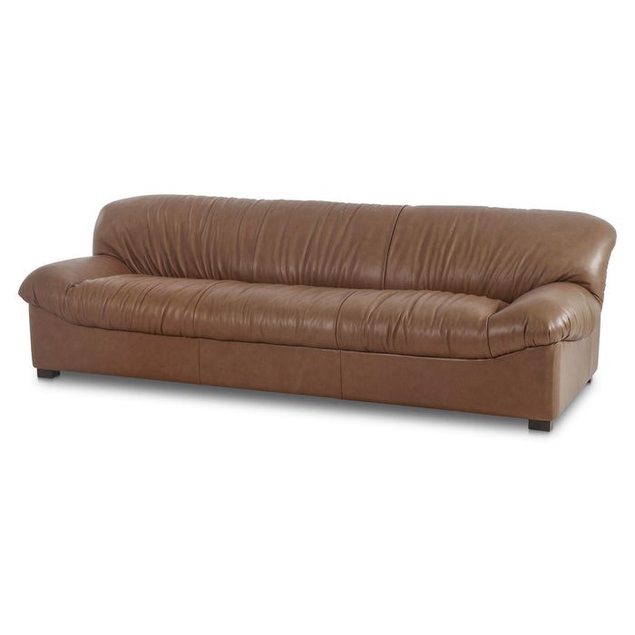Halston - Stationary Sofa - Dark Brown