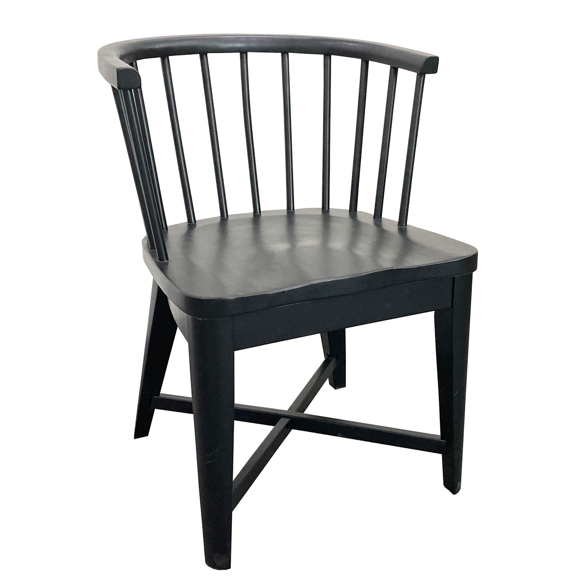 Americana Modern Dining - Dining Barrel Chair (Set of 2) - Black
