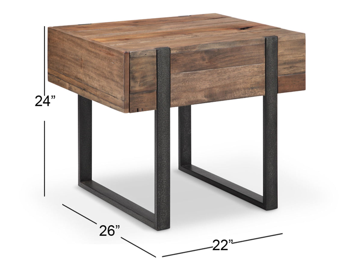 Prescott - Modern Reclaimed Wood Table