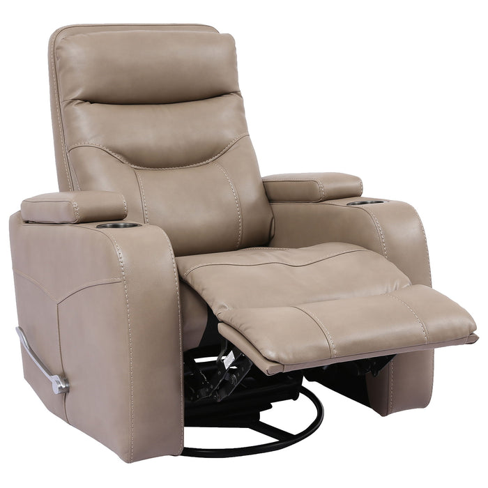 Origin Manual - Manual Swivel Glider Recliner - Linen