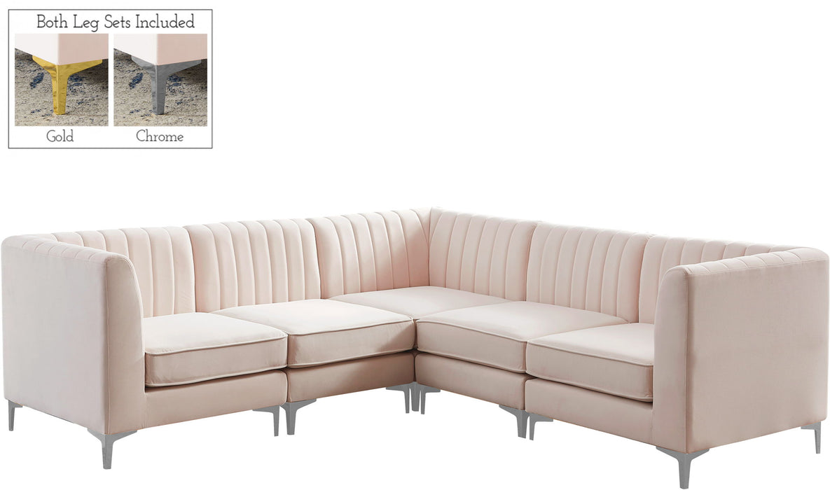Alina - 5 Piece Modular Corner Sectional